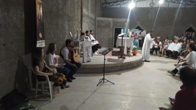   Comunidade do Bairro BancÃ¡rio celebrou o padroeiro Frei GalvÃ£o com Santa Missa 